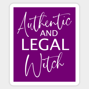 Authentic and Legal Witch, Wicked witch Sticker